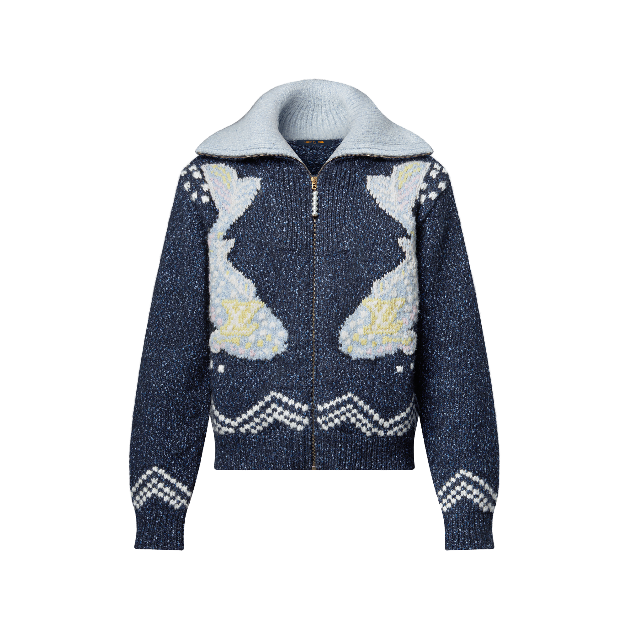 Zippered Knitted Blouson - Ready-to-Wear 1AIMAZ | LOUIS VUITTON